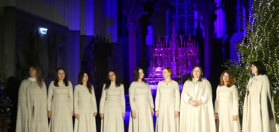 Bažnyčios skliautais skambėjo giesmės (foto+video)