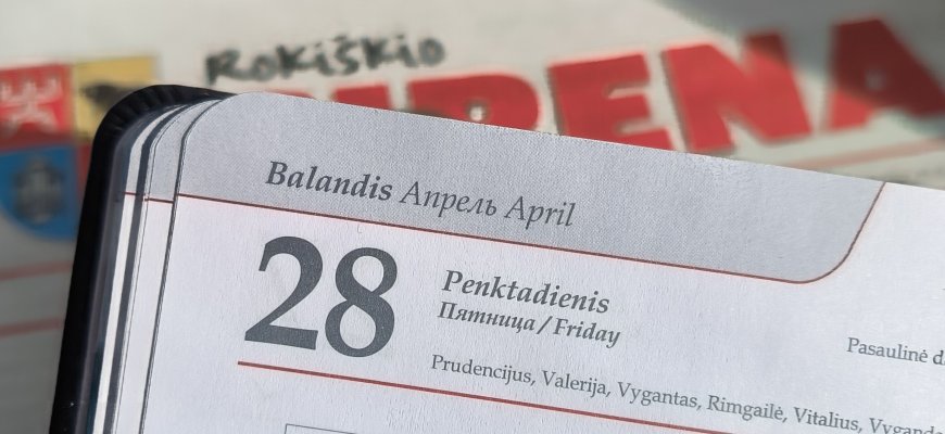 Balandžio 28-oji Lietuvoje ir pasaulyje