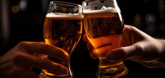 Griovyje - „Audi“  ir du neblaivūs vyrai