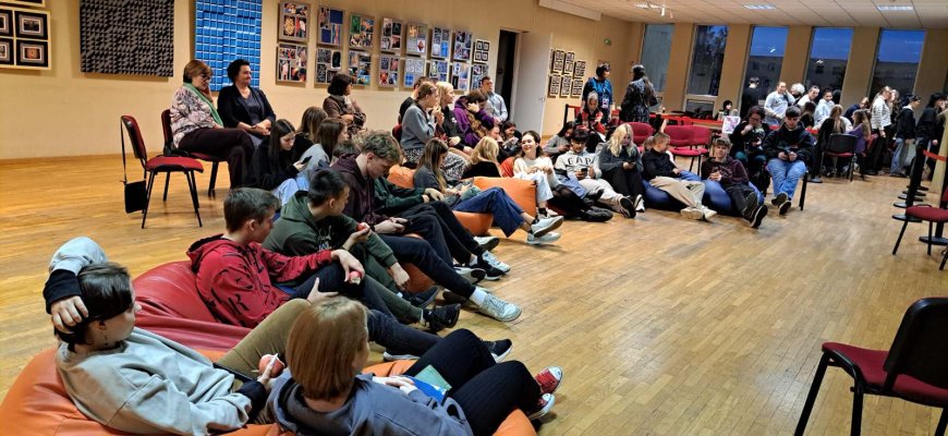 Rokiškio „Romuvos“ gimnazijos mokiniai dalyvavo festivalio „Interrampa“ spektakliuose