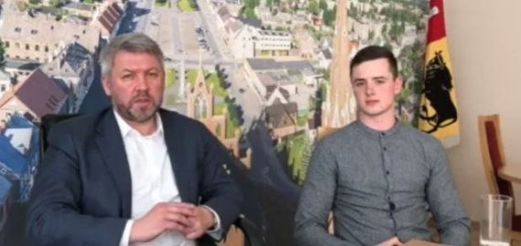 Antanas Vagonis ir Dovydas Trumpa apie projektą