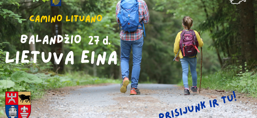 Rokiškio TIC kviečia į sezono atidarymo žygį „Camino Lituano“
