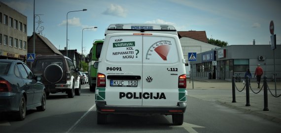 Gegužės mėnesį Rokiškyje vykdytos saugaus eimo prevencijos priemonės, buvo sustiprintas patruliavimas