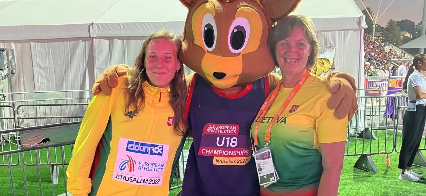 Bronzos medalį iš Izraelio parvežusi Orinta Navikaitė ieties metike tapo, pabuvusi gera kvadrato žaidėja