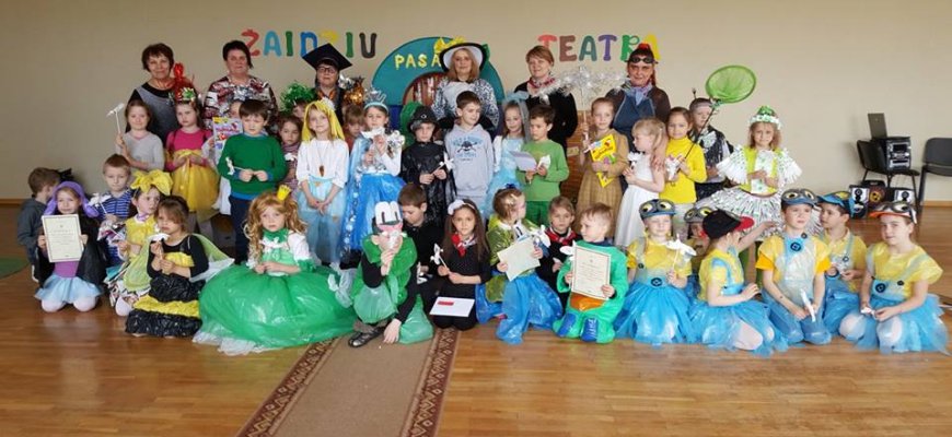 Žaidžiame teatrą - pasakų šventė švaros pilyje