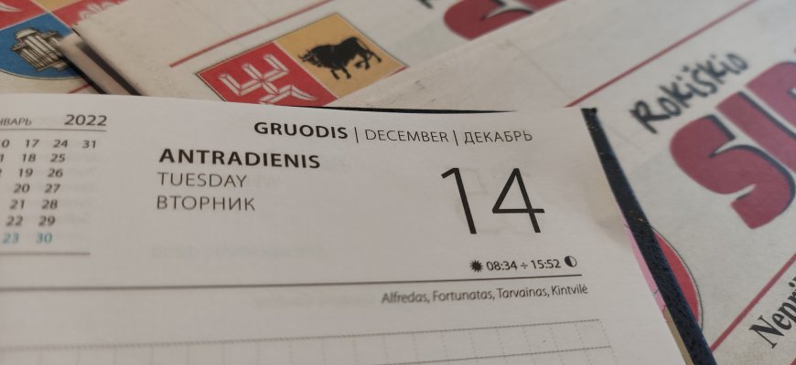 Gruodžio 14-oji Lietuvoje ir pasaulyje