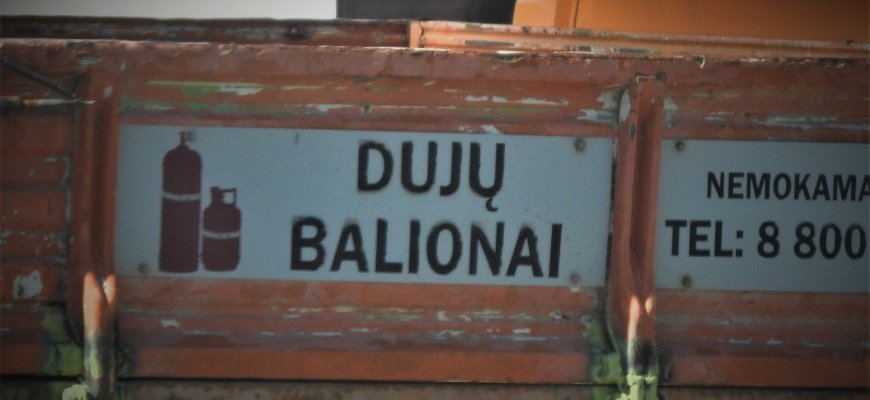 Dujų balionų keitimui – dar 10 mln. eurų