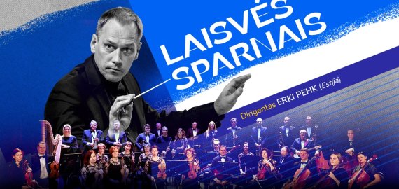 Panevėžio muzikinio teatro orkestro koncertas „Laisvės sparnais“