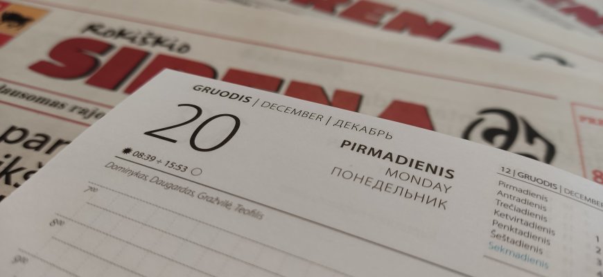 Gruodžio 20-oji Lietuvoje ir pasaulyje