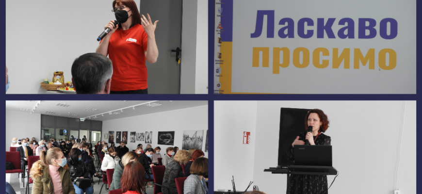 Karo pabėgėliai iš Ukrainos sukviesti į susitikimą (foto)