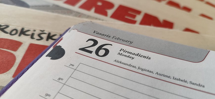 Vasario 26-oji Lietuvoje ir pasaulyje