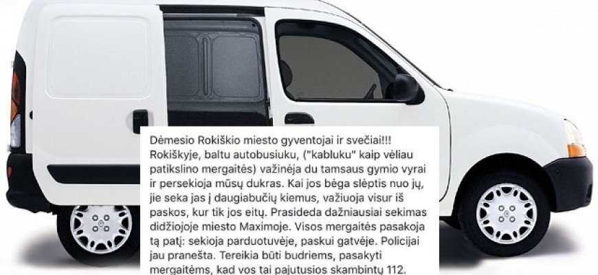 Mieste elkitės atsargiai - nelaukti
