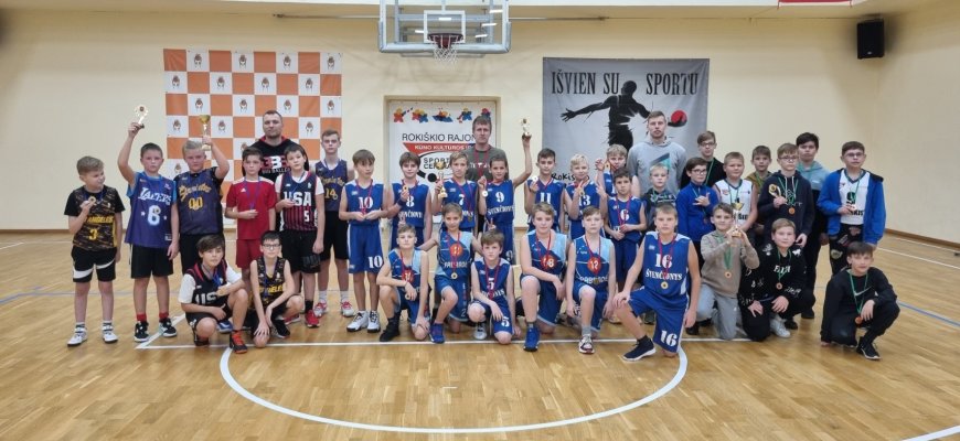 Vaikų krepšinio turnyras „Rudens taurė 2022“ U10 ir U12 turnyrai (foto)