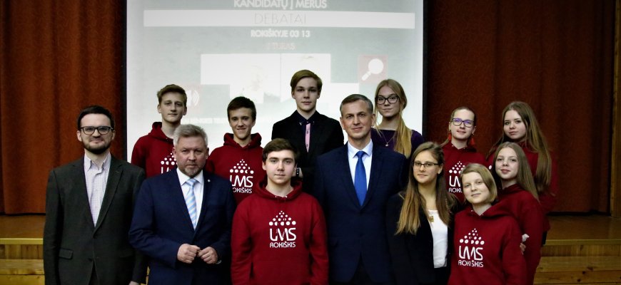 Kandidatų į Rokiškio rajono merus debatai (video+foto)
