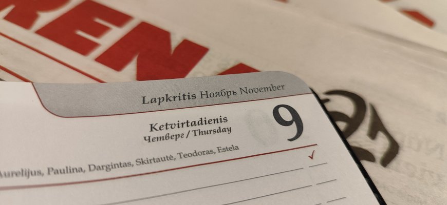 Lapkričio 9-oji Lietuvoje ir pasaulyje