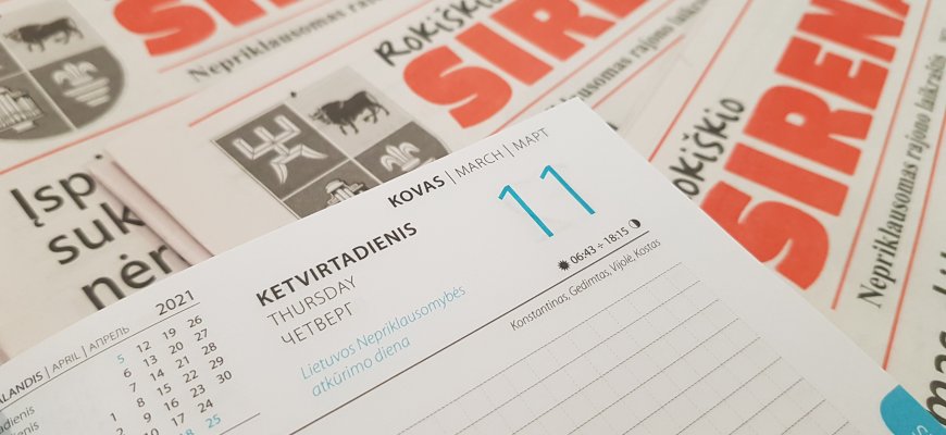 Kovo 11-oji Lietuvoje ir pasaulyje