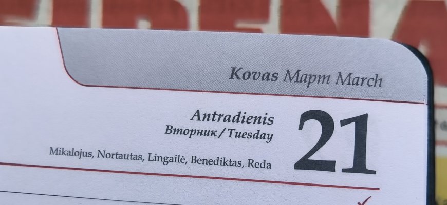 Kovo 21-oji Lietuvoje ir pasaulyje