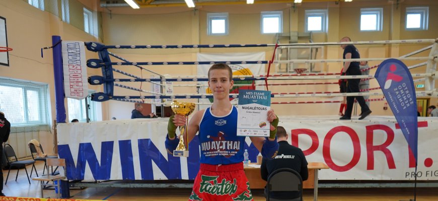 Muaythai turnyre Vilniuje - puikus rokiškėno pasirodymas