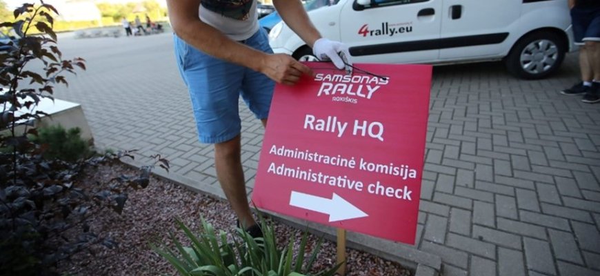 Nori būti „Samsonas Rally Rokiškis 2019“ dalimi? Tapk savanoriu!