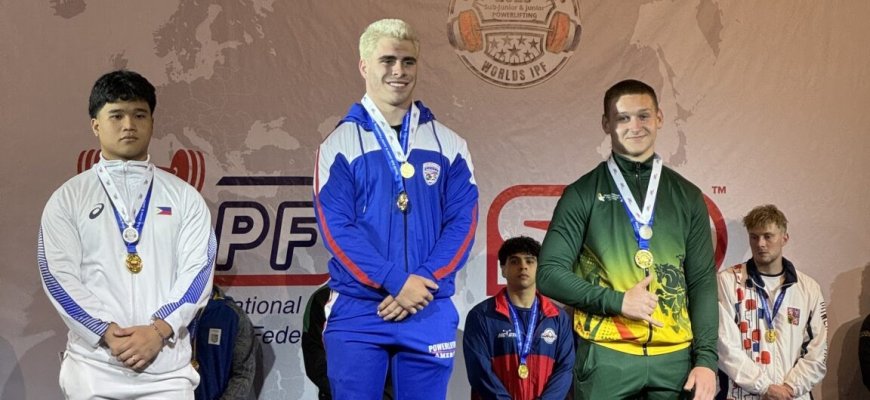 Pasaulio jėgos trikovės medalininko D. Vilkevičiaus padėka