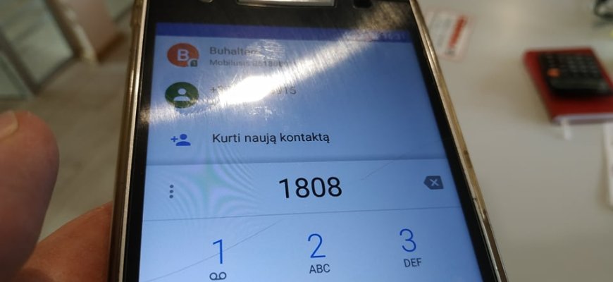 Įvedamas naujas trumpasis numeris dėl koronaviruso – 1808