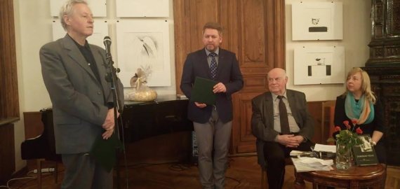 Vilniuje, Rašytojų sąjungos klube vyko knygos „Žiobiškio vėjas“ apie poetą Daną Kairį (1938- 2013) pristatymas