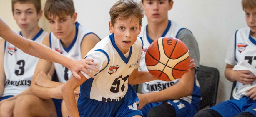 Moksleivių krepšinio lyga U14: Rokiškio KKSC - Visagino KM (video+foto)