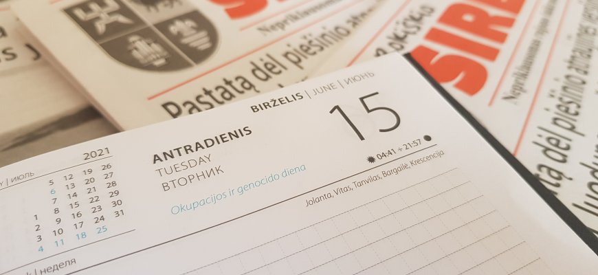 Birželio 15-oji Lietuvoje ir pasaulyje