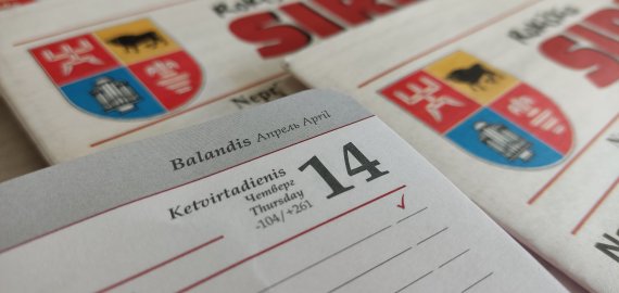 Balandžio 14-oji Lietuvoje ir pasaulyje