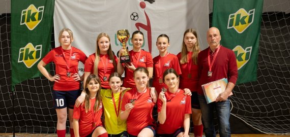 Mergaičių futbolo žaidynių „Ladygolas 2025“ superfinale kamajiškės iškovojo 3-ią vietą