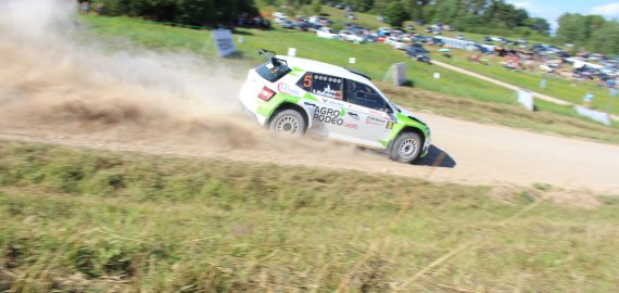 „Samsonas rally Rokiškis“ nugalėtojai – Vaidotas Žala ir Andris Malnieks (foto)