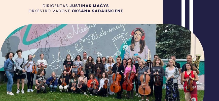 Simfoninio orkestro koncertas „Tegyvuoja muzika!“