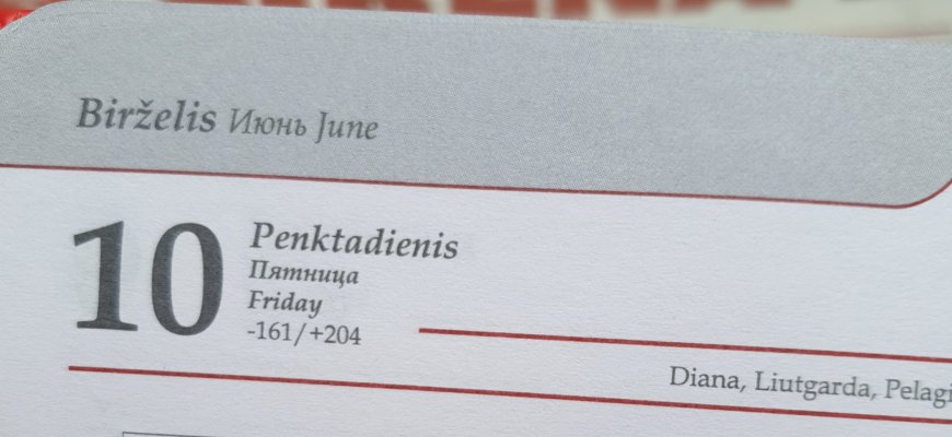 Birželio 10-oji Lietuvoje ir pasaulyje