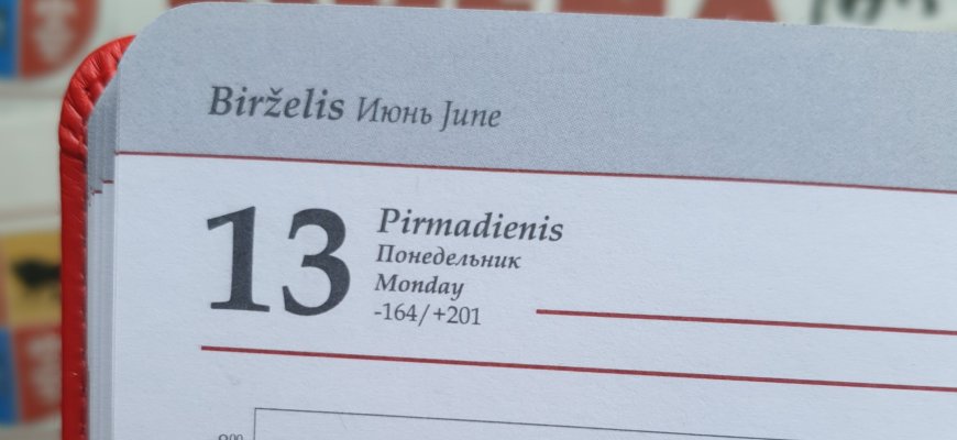 Birželio 13-oji Lietuvoje ir pasaulyje