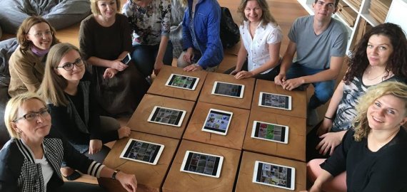 Visus juos vienija „eTwinning“ mokymų  programa