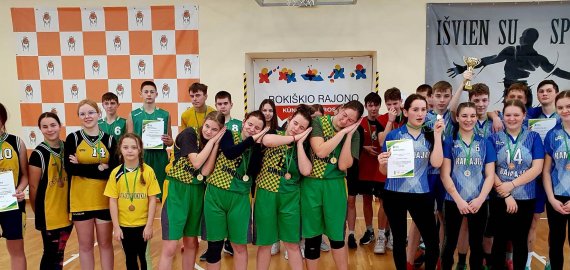 Krepšinio 3x3 finale – Kamajų Antano Strazdo gimnazija