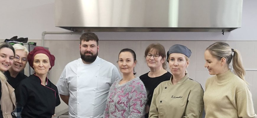 Rokiškio profesinio mokymo centre svečiavosi vieno geriausių Lietuvos restoranų šefo dešinioji ranka Valdas Keršulis