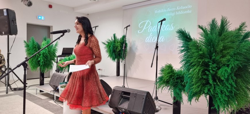 Nesunku pasakyti „ačiū“: bibliotekininkės pakvietė į padėkos renginį (foto)