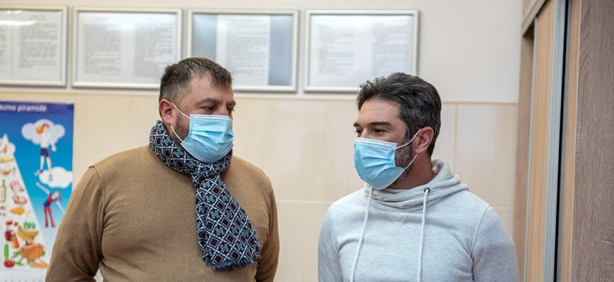 Rokiškio profesinio mokymo centre - ilgai laukti svečiai iš Italijos (foto)