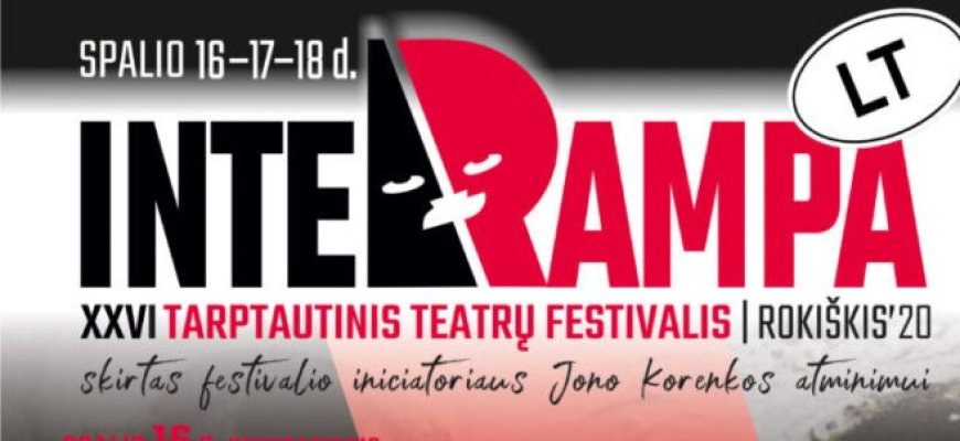 XXVI Tarptautinis teatrų festivalis „Interrampa“