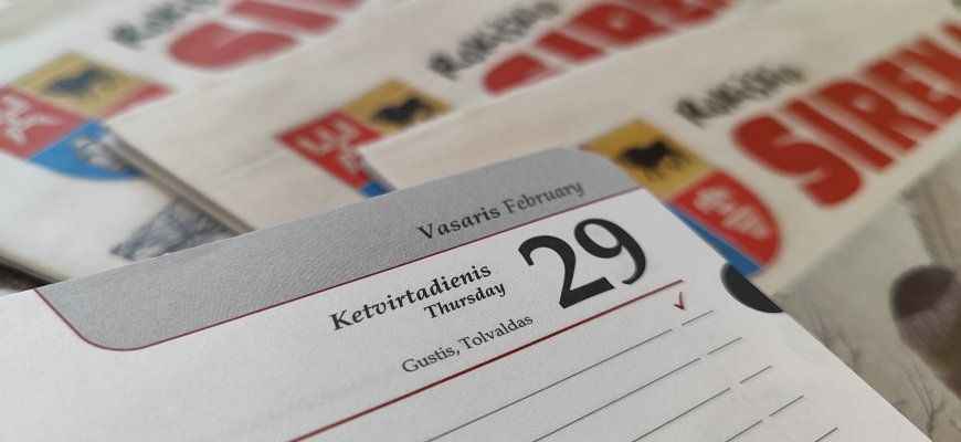 Vasario 29-oji Lietuvoje ir pasaulyje