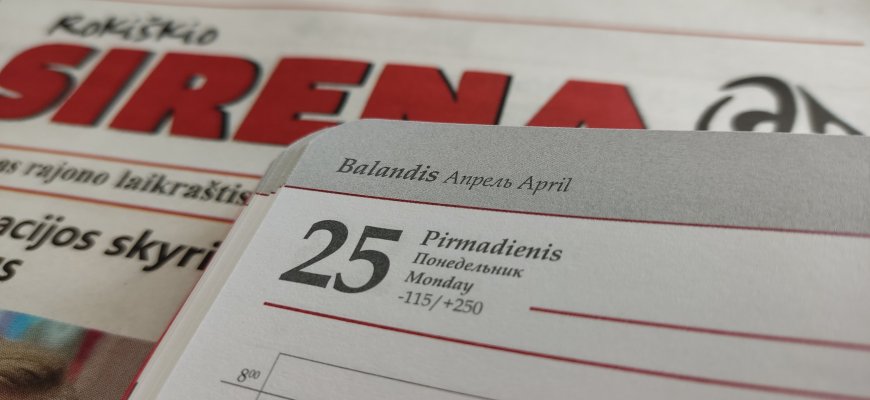 Balandžio 25-oji Lietuvoje ir pasaulyje