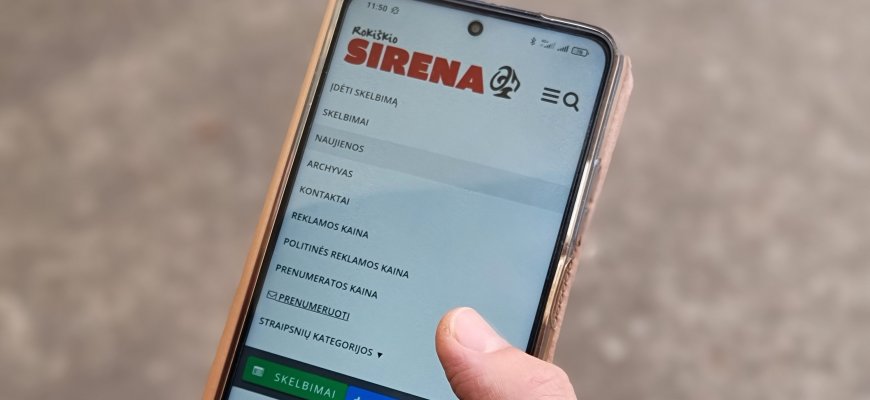 Kviečiame užpildyti apklausą apie gyventojų perspėjimo pranešimų gavimo pasiekiamumą