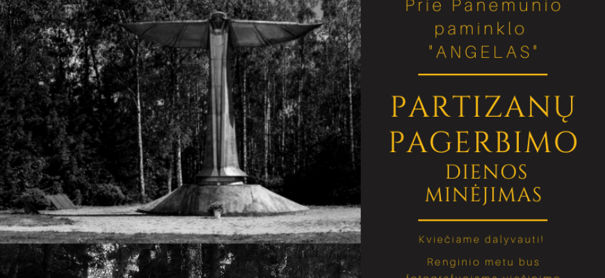 Gegužės 13 d. prie Panemunio paminklo „Angelas