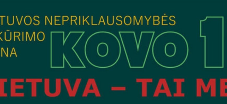 Lietuva – tai mes