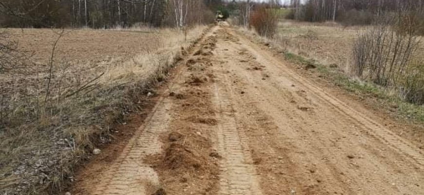 Seniūnijų keliuose - laikini nepatogumai