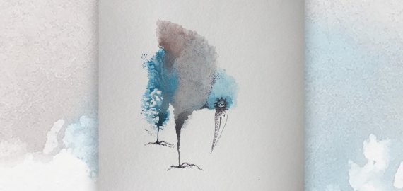 Rokiškio krašto muziejuje Eugenijaus Strockio akvarelinės grafikos paroda „IŠ DEBESŲ“