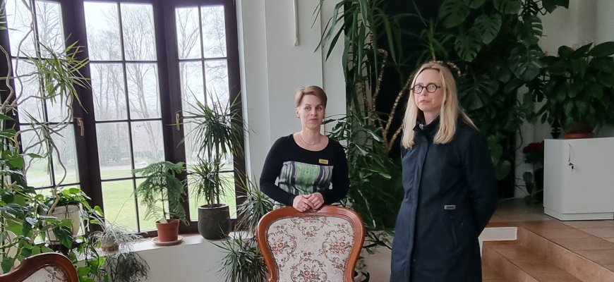 Snieguotas Rokiškis trečiadienį pasitiko JAV ambasadorę