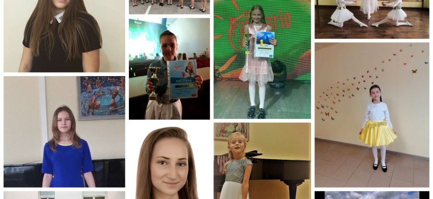Laimėjimais ir talentais pražydusi gegužė Rokiškio Rudolfo Lymano muzikos mokykloje (foto)