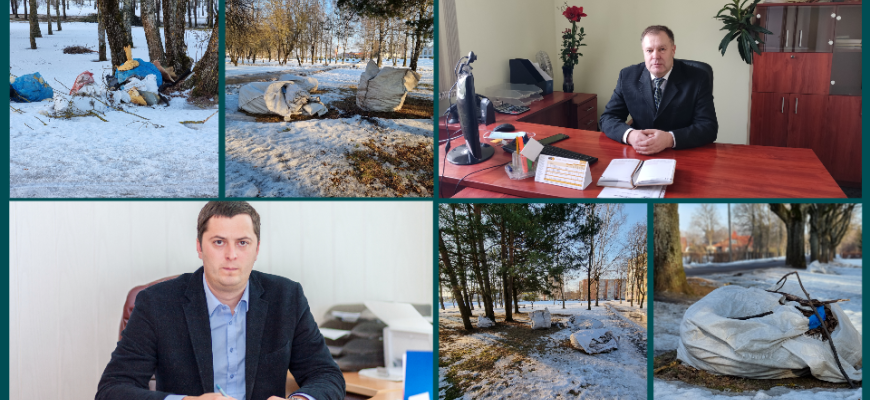 Mieste – maišai, kuriuos paliko ne Kalėdų Senelis (foto)